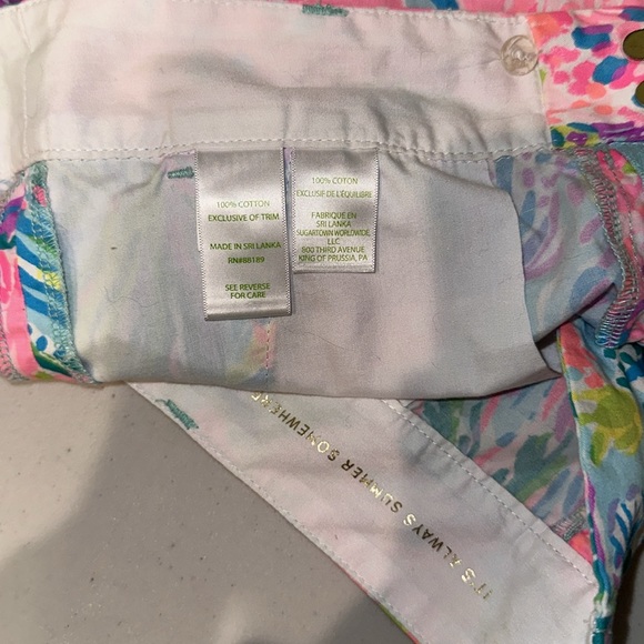Women’s Lily Pulitzer Chipper Shorts Size 4 - Picture 7 of 15